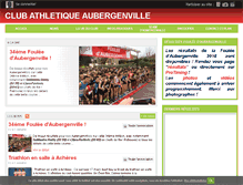 Tablet Screenshot of c2a-athletisme.com